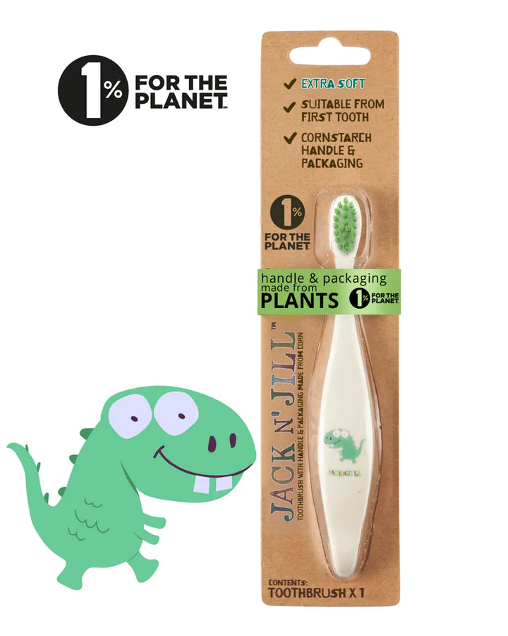 Kid's Bio Toothbrush from Jack n' Jill - Assorted Animals